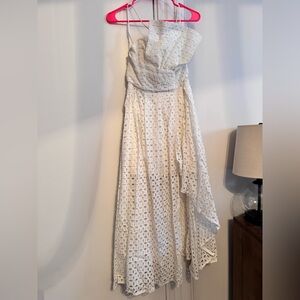 ASOS Design Eyelet MIDI Dress